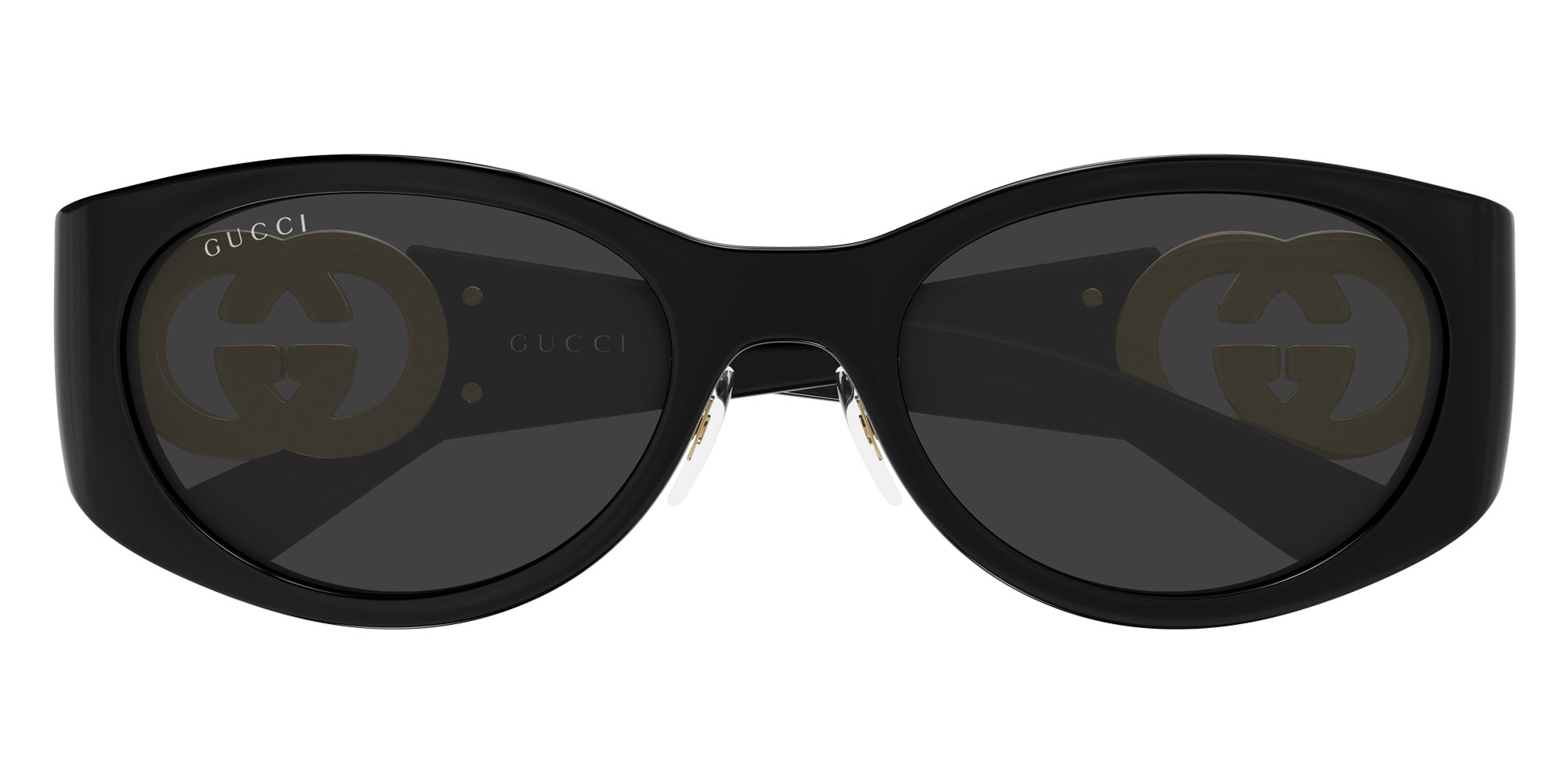 Gucci GG2123SA Oval Sunglasses | EyeOns.com