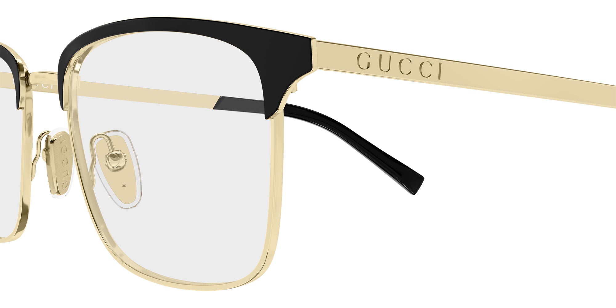 Gucci GG2135O Rectangle Eyeglasses | EyeOns.com