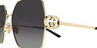 Gucci GG2163S 001 61 - Gold / Gray Gradient #id:gg2163s001_s:100110