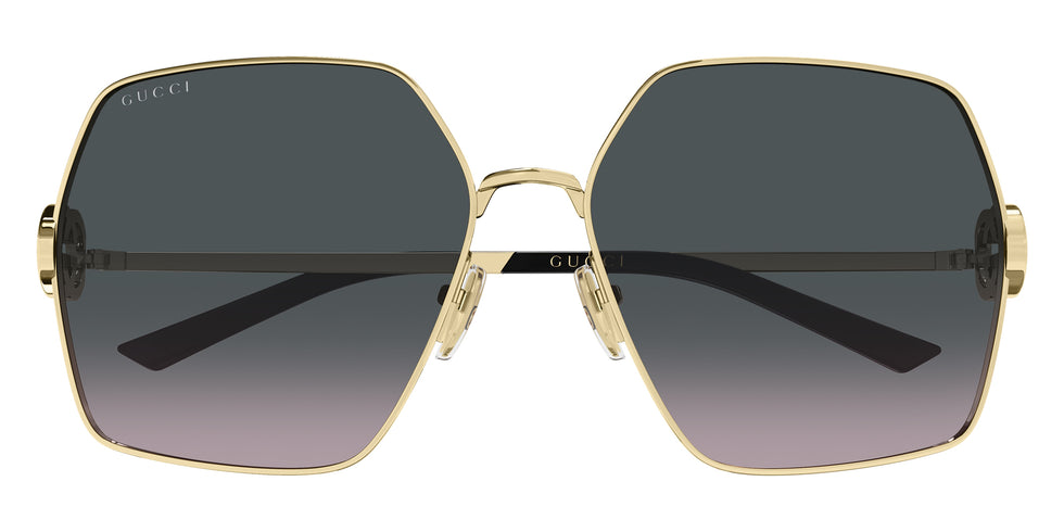 Gucci GG2163S 002 61 - Gold / Gray Gradient Double #id:gg2163s002_s:102100