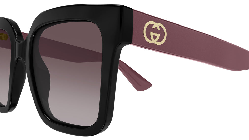 Gucci GG2190S 003 53 - Black/Burgundy / Red Gradient #id:gg2190s003_s:104110