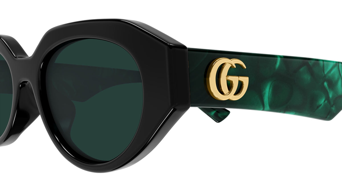 Gucci GG2206SA 003 53 - Black/Green / Green #id:gg2206sa003_s:102110