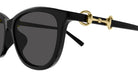 Gucci GG2220SK 001 56 - Black / Gray #id:gg2220sk001_s:100115