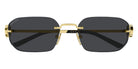 Gucci GG2228S 001 57 - Gold / Gray #id:gg2228s001_s:100100