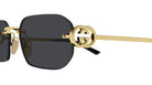 Gucci GG2228S 001 57 - Gold / Gray #id:gg2228s001_s:100110