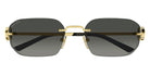 Gucci GG2228S 002 57 - Gold / Gray Gradient Double #id:gg2228s002_s:102100