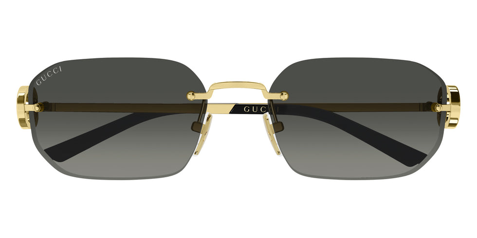 Gucci GG2228S 002 57 - Gold / Gray Gradient Double #id:gg2228s002_s:102100