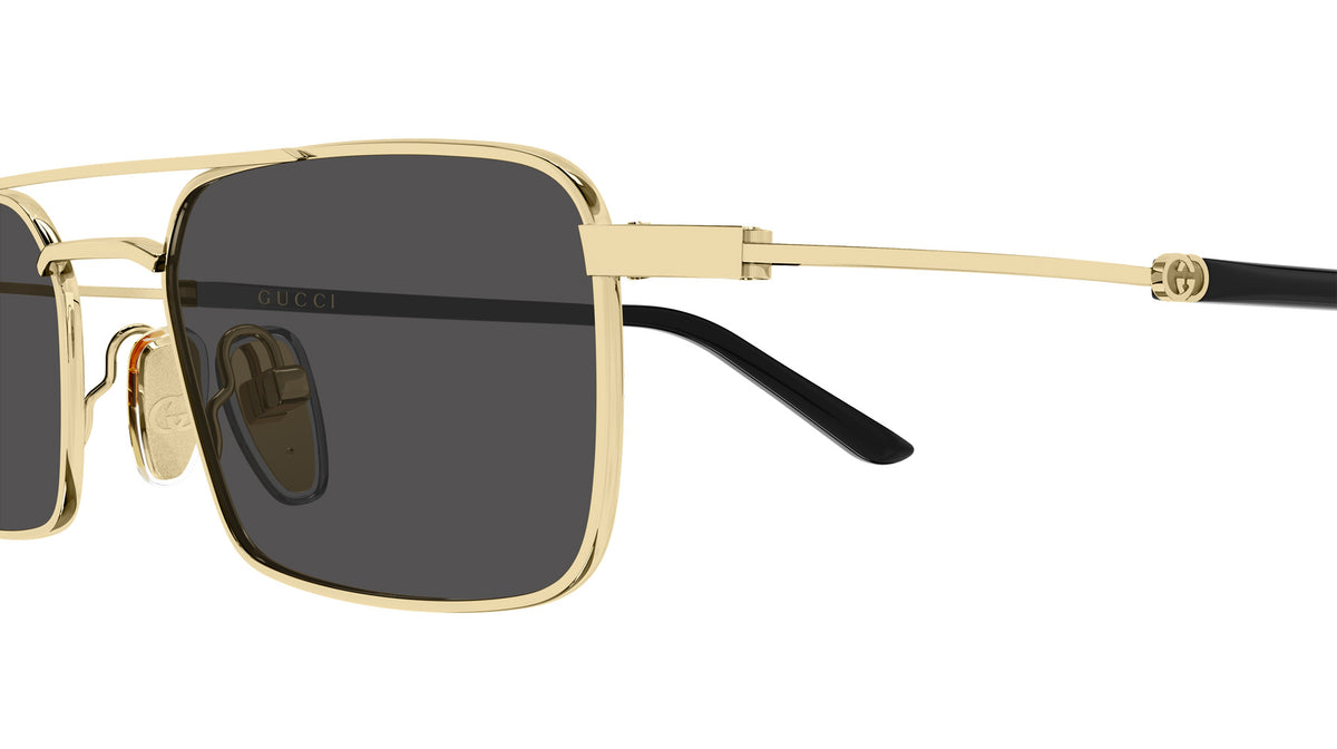 Gucci GG2258S 001 49 - Gold/Black / Gray #id:gg2258s001_s:100115