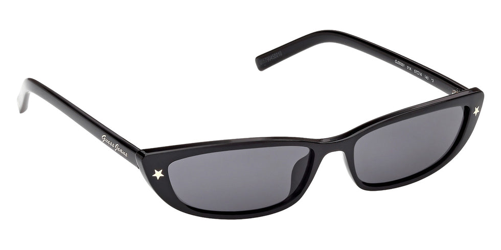 Guess GJ00001 01A 57 - Shiny Black / Smoke #id:gj0000101a_s:100135