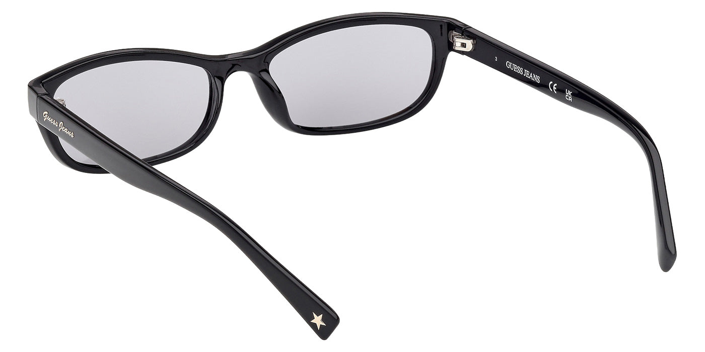 Guess GJ00004 01A 55 - Shiny Black / Smoke #id:gj0000401a_s:100115