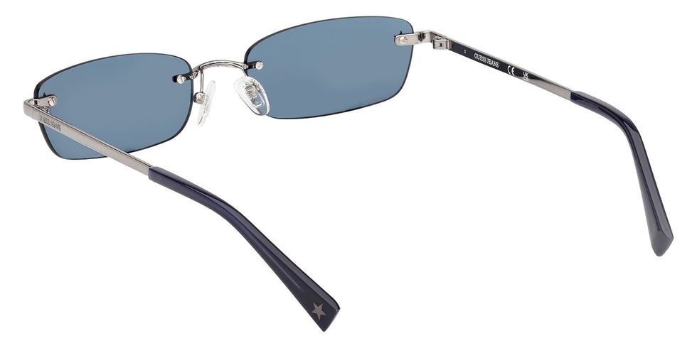 Guess GJ00005 08V 55 - Shiny Gunmetal / Blue #id:gj0000508v_s:100115