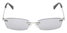 Guess GJ00005 10A 55 - Shiny Antiqued Light Nickeltin / Smoke #id:gj0000510a_s:102100