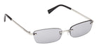 Guess GJ00005 10A 55 - Shiny Antiqued Light Nickeltin / Smoke #id:gj0000510a_s:102135