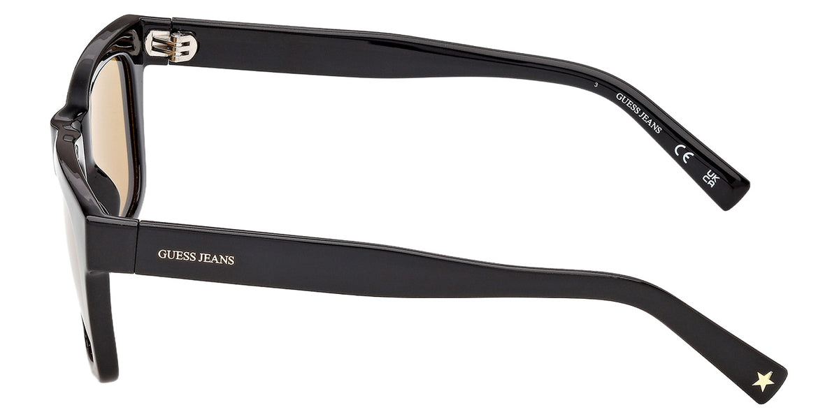 Guess GJ00007 01E 52 - Shiny Black / Brown #id:gj0000701e_s:100110