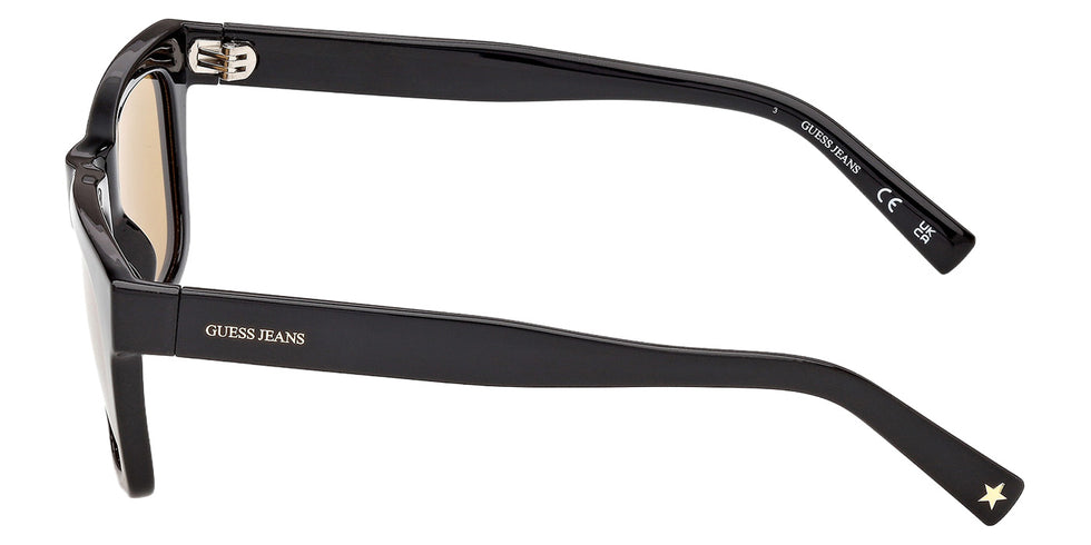 Guess GJ00007 01E 52 - Shiny Black / Brown #id:gj0000701e_s:100110