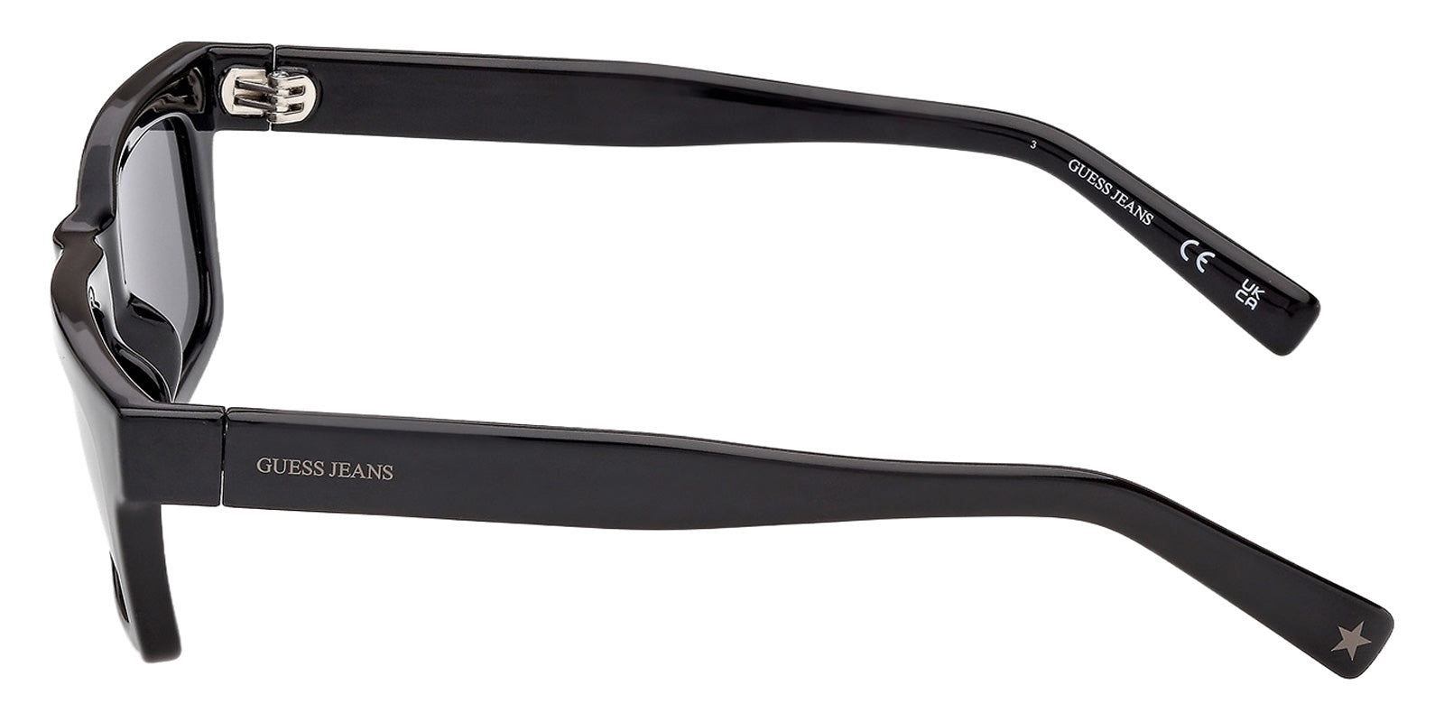 Guess GJ00008 01A 52 - Shiny Black / Smoke #id:gj0000801a_s:100110