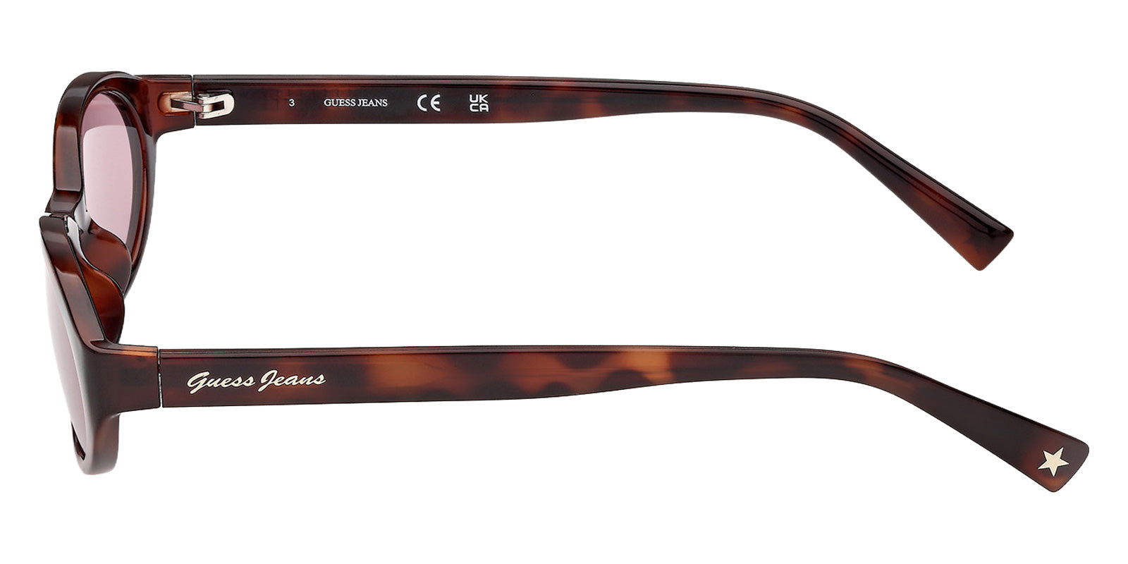 Guess GJ00009 52Y 52 - Dark Havana / Violet #id:gj0000952y_s:102110