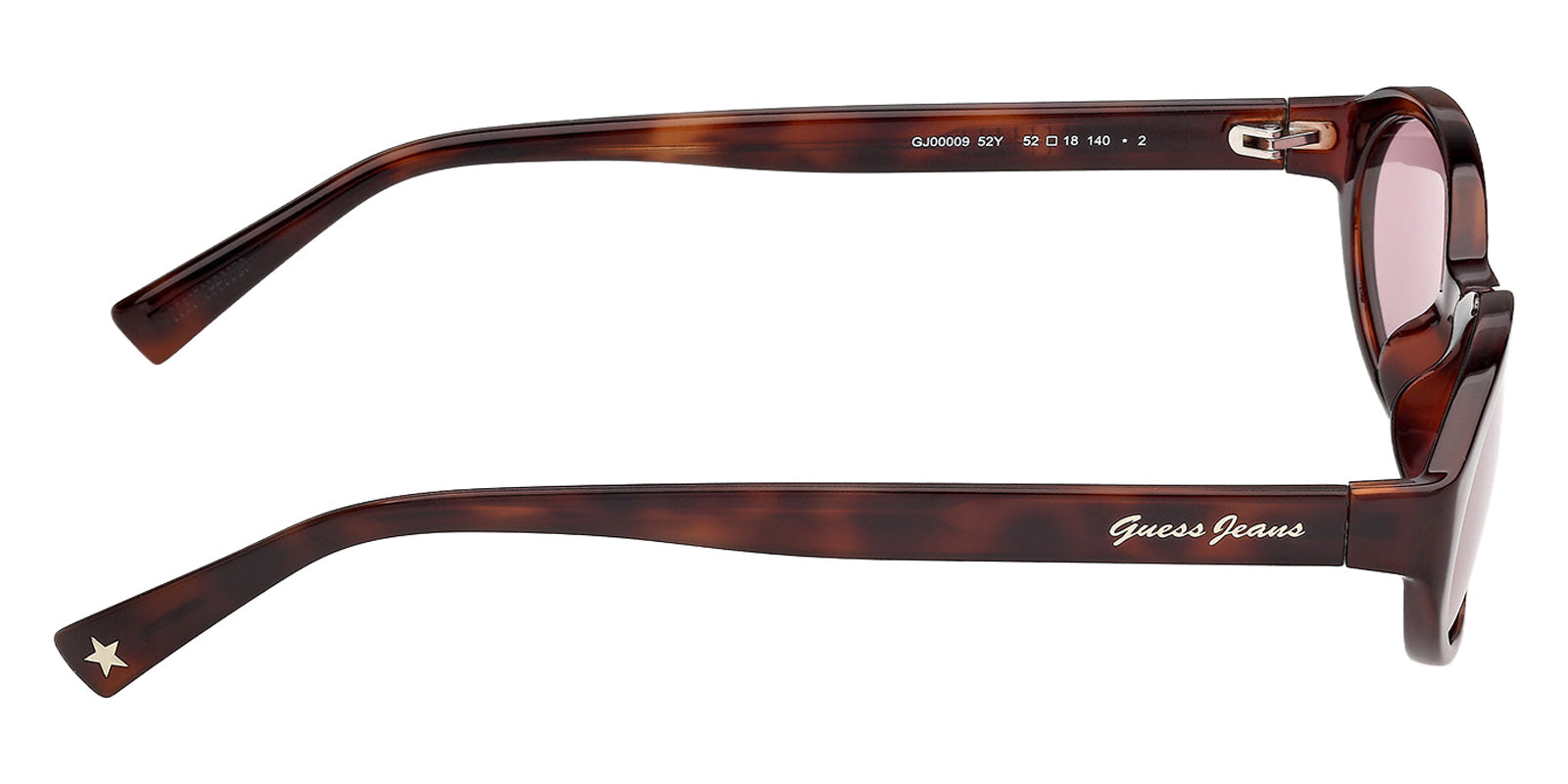 Guess GJ00009 52Y 52 - Dark Havana / Violet #id:gj0000952y_s:102130