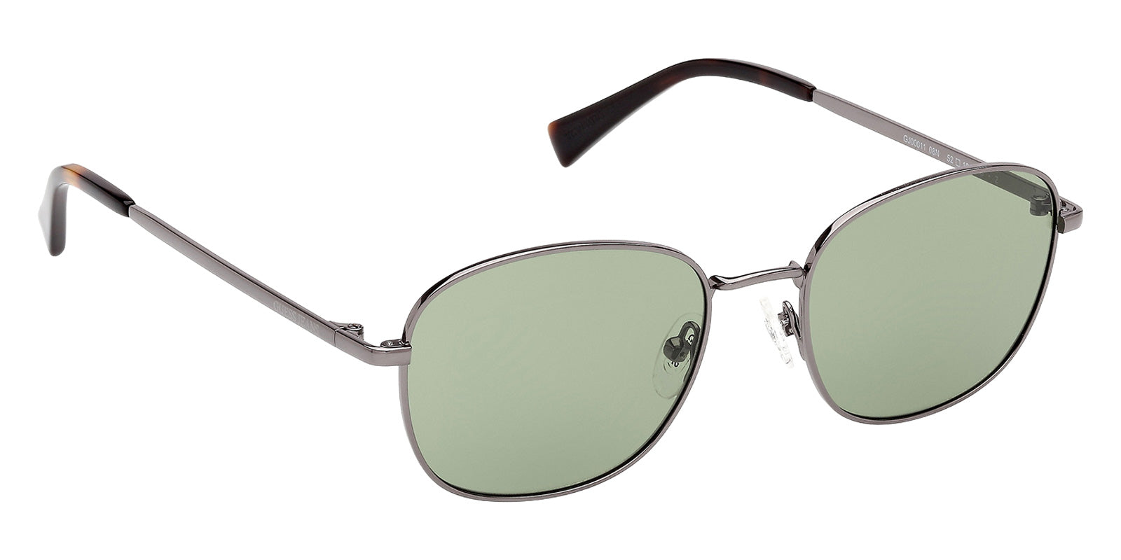 Guess GJ00011 08N 52 - Shiny Gunmetal / Green #id:gj0001108n_s:100135