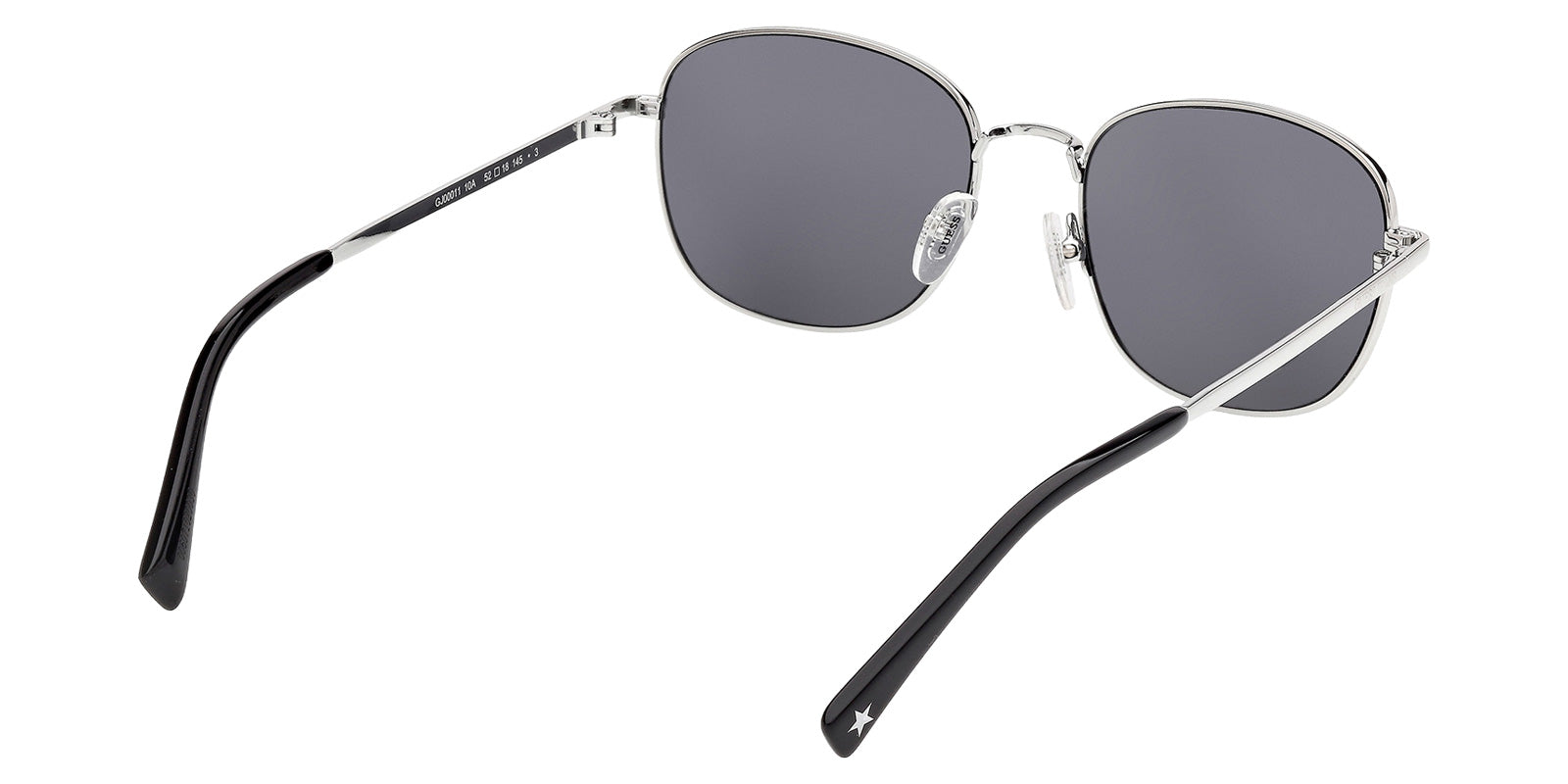 Guess GJ00011 10A 52 - Shiny Light Ruthenium / Smoke #id:gj0001110a_s:104125