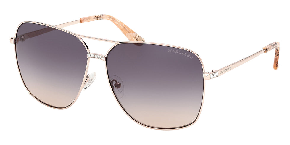 Marciano GM00022 32W 63 - Shiny Pale Gold / Gradient Blue 32W #id:gm0002232w_s:100105