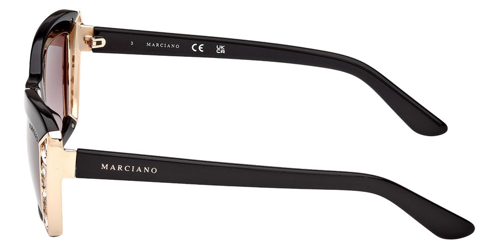 Marciano GM00041 01F 55 - Shiny Black / Gradient Brown #id:gm0004101f_s:100110