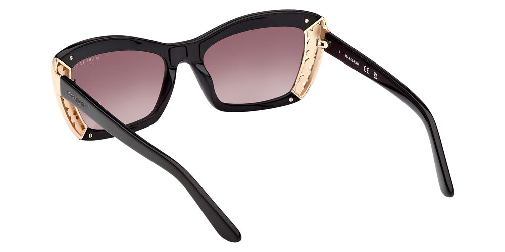 Marciano GM00041 01F 55 - Shiny Black / Gradient Brown #id:gm0004101f_s:100115