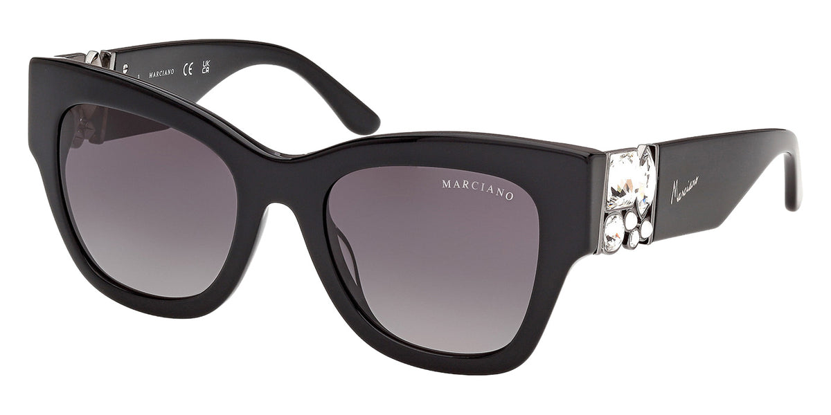 Marciano GM00048 01B 52 - Shiny Black / Gradient Smoke #id:gm0004801b_s:100105