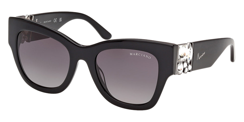Marciano GM00048 01B 52 - Shiny Black / Gradient Smoke #id:gm0004801b_s:100105