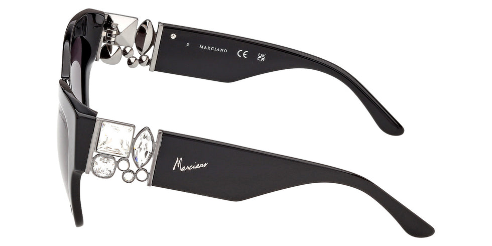 Marciano GM00048 01B 52 - Shiny Black / Gradient Smoke #id:gm0004801b_s:100110