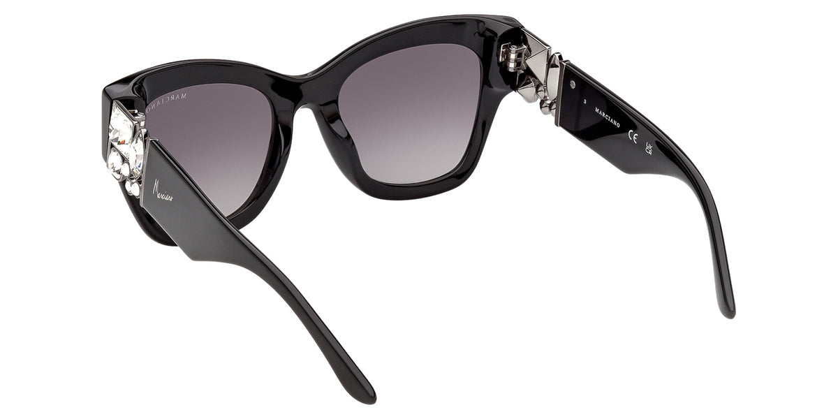 Marciano GM00048 01B 52 - Shiny Black / Gradient Smoke #id:gm0004801b_s:100115
