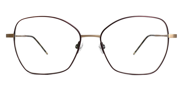 Gold Brushed/Purple / 55-16-145