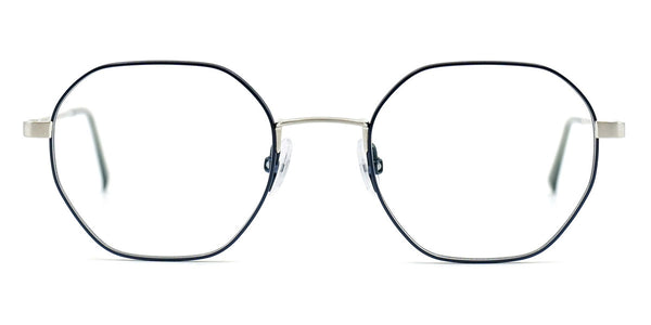 Silver Brushed/Night Blue / 49-20