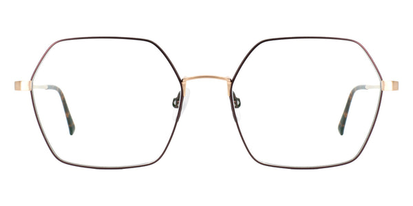 Gold Brushed/Purple / 54-18