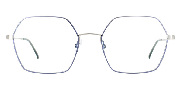 Silver Brushed/Lilac / 54-18