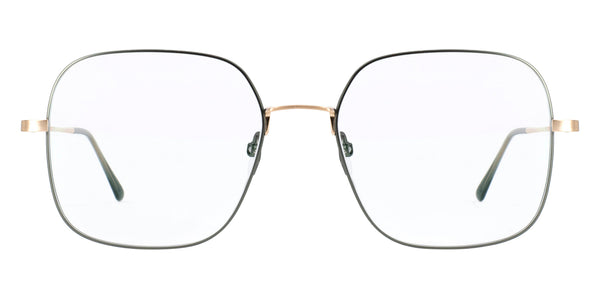 Gold Brushed/Green / 54-18