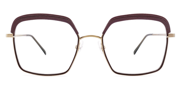 Gold Brushed/Plum / 53-19