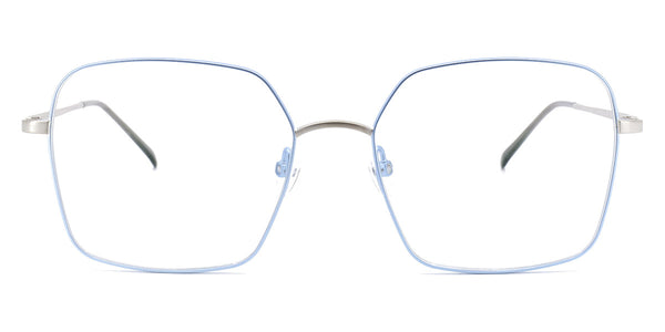 Silver Satin/Bright Blue / 54-17-145