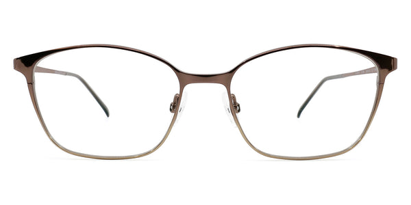 Coffee/Gold Metallic Shiny / 50-15