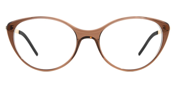 Dark Transparent Brown/Gold / 54-17-138