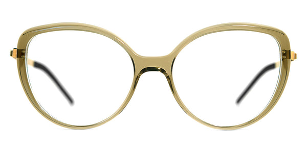 Dark Transparent Olive/Gold / 53-16-138