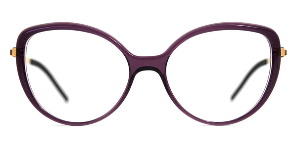 Transparent Dark Violet/Gold / 53-16-138