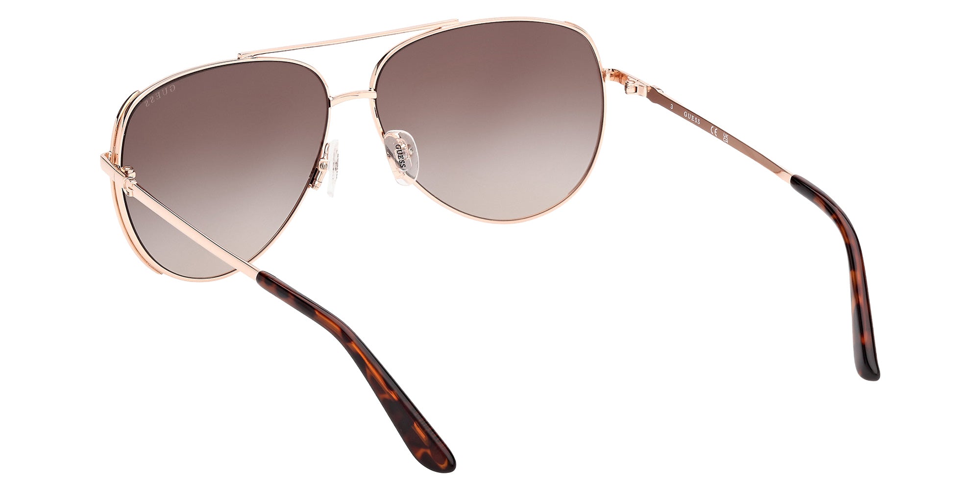 Guess GU00193 28F 58 - Shiny Rose Gold / Gradient Brown 28F #id:gu0019328f_s:100115