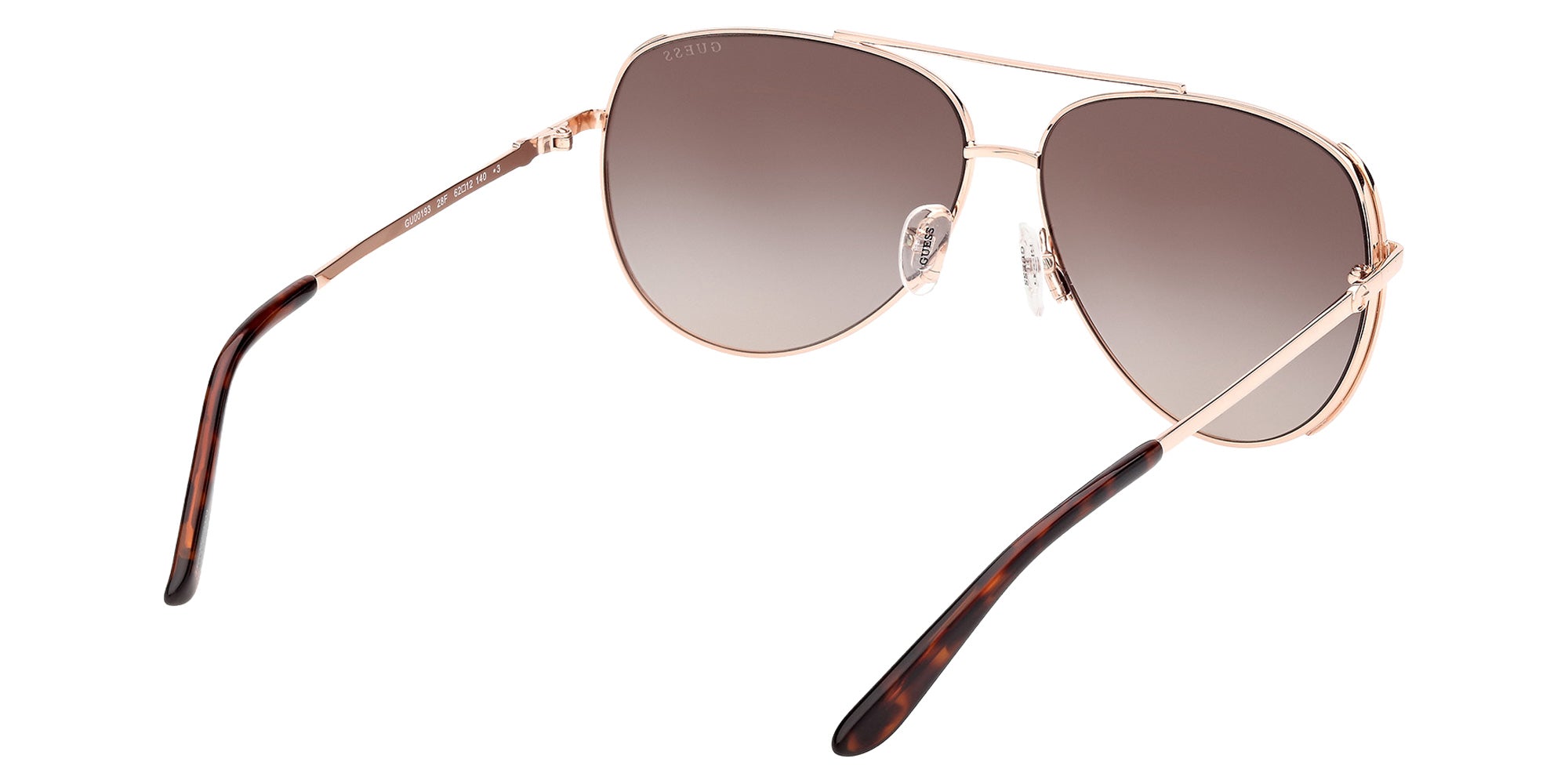 Guess GU00193 28F 58 - Shiny Rose Gold / Gradient Brown 28F #id:gu0019328f_s:100125