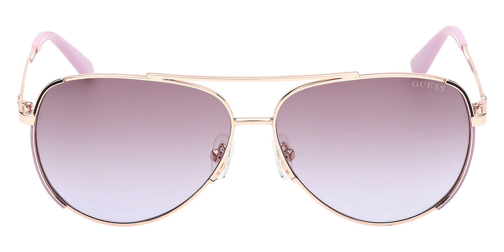 Guess GU00193 59F 58 - Shiny Rose Gold / Gradient Brown #id:gu0019359f_s:100100
