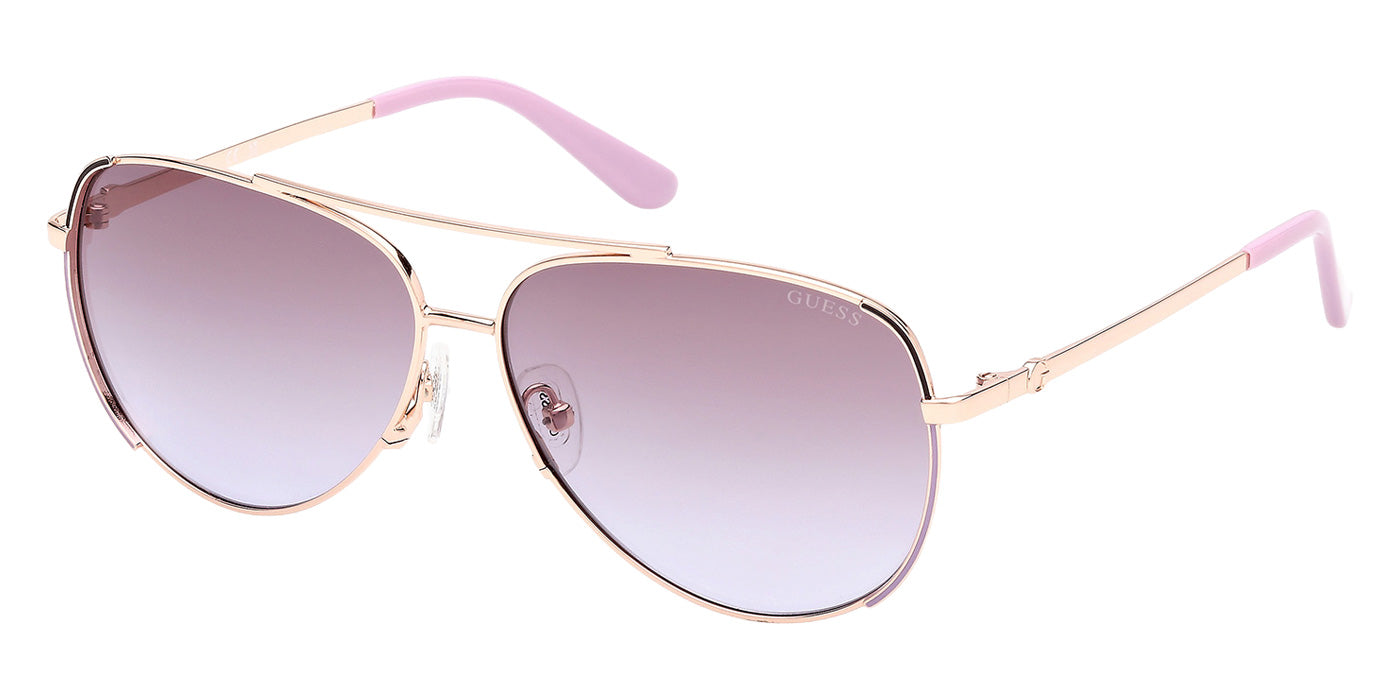 Guess GU00193 59F 58 - Shiny Rose Gold / Gradient Brown #id:gu0019359f_s:100105