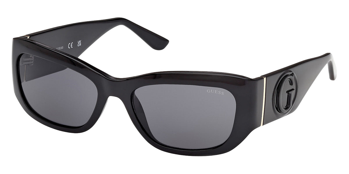 Guess GU00253 01A 56 - Shiny Black / Smoke #id:gu0025301a_s:100105