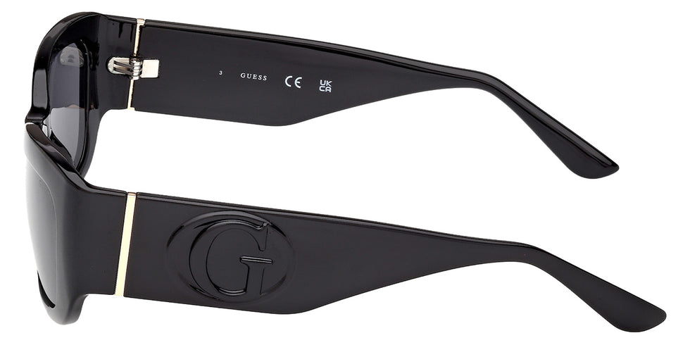 Guess GU00253 01A 56 - Shiny Black / Smoke #id:gu0025301a_s:100110
