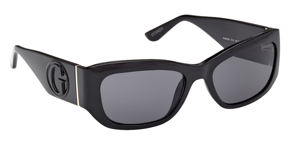 Guess GU00253 01A 56 - Shiny Black / Smoke #id:gu0025301a_s:100135