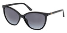 Guess GU00256 01B 58 - Shiny Black / Gradient Smoke #id:gu0025601b_s:100105